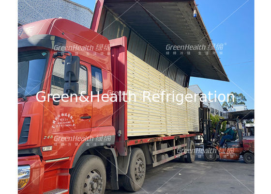 Auto-Entfroren Gefrierschrank Kühlraum für Fleisch Lamm Garnelen Lagerung Walk In Kühlschrank