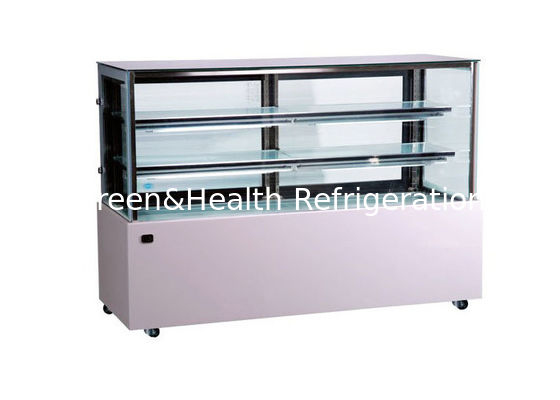 4 Quadratmeter Glas Kuchen Anzeige Chiller Patisserie Bäckerei Anzeige Fall