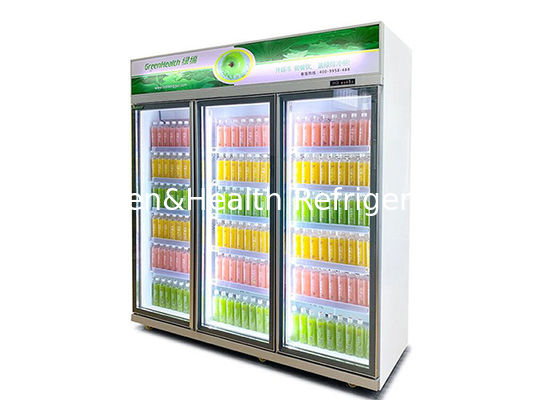 Multi-Gate Glas Budget Aufrecht Kühlschrank Schrank Kiste Gefrierschrank 738L