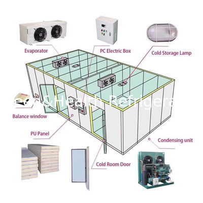 Kaltlager mit kleiner bis großer Kapazität für verschiedene Anwendungen