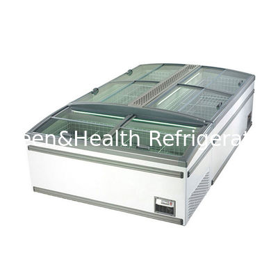 Weißfarbiger kommerzieller Kühlschrank Kühlschrank mit Seitentür für den Supermarkt