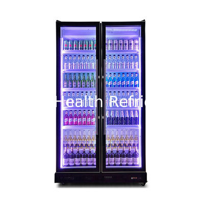 Swing Door Liquor Drinks Display Gefrierschrank mit R290 Kühlmittel und Low E Glas