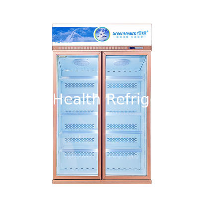 TÜR-Getränkeschaukasten des Beweglich-2 entfrosten Glasmit Heizungs-Sicherung System-aufrechten Gefrierschrank-Anzeigen-Schaukasten