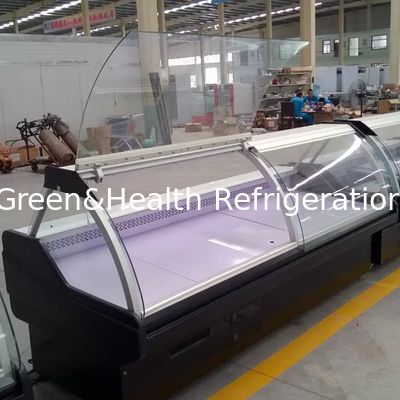 2-6°C Schlachter-Deli-Display-Kühlschrank mit offener Tür