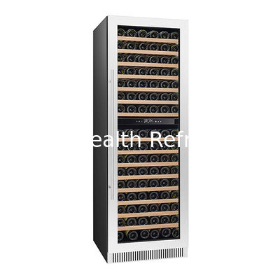 ETL-Zertifikat 326 Einheiten mit zwei Glastüren und drei unabhängigen Temperatur-Weinkühlern