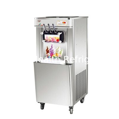 22L Kapazität 3 Geschmacksrichtungen Design Edelstahl Gewerbliche Eismaschine für Softeis