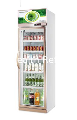 480L kommerzielle Getränkekühler mit Danfoss-Kompressor und Temperaturregelung 0-10°C Glastürkühlschrank