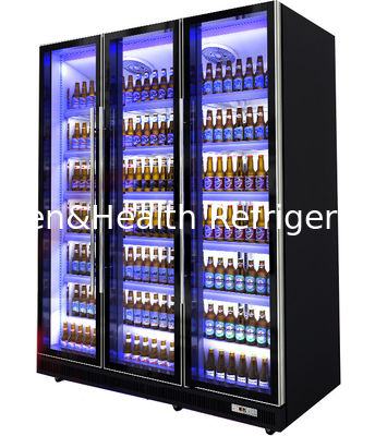 Glastür Mode-Bar-Hotel-Kühlschrank-Wein-Kühlvorrichtungs-Kühlschrank Multideck