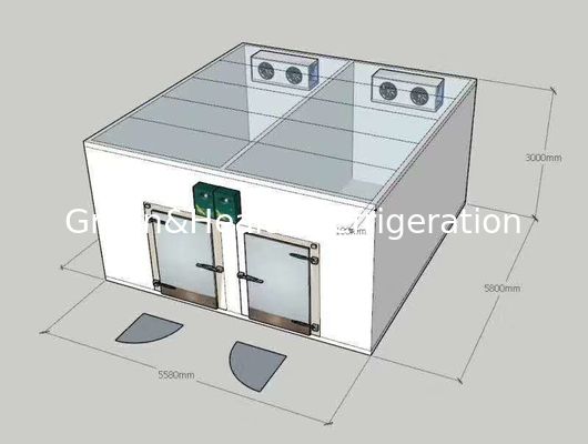 Weg in den Gefrierschrank-Doppeltemperatur-kombinierten Kühlvorrichtungen/im Kühlraum