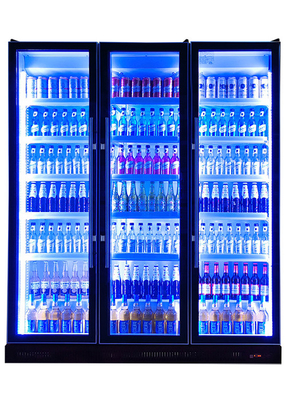R404a-Handelsgetränkegefrierschrank-Getränk-Bier-Anzeigen-Kühlschrank