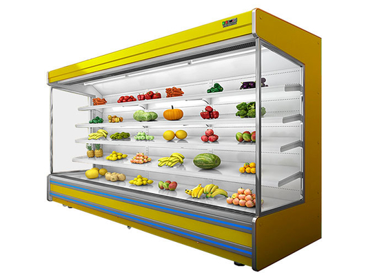 Ferninstalliertes System-offene Plattform-Kühler Multideck-Kühlschrank-Schaukasten für Supermarkt