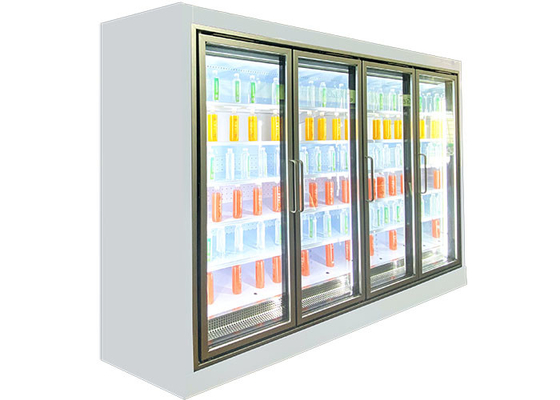 Vertikaler Multideck-Kühler mit Tür-Alkohol-Einkommen-Stangen-Kühlschrank-Energieeinsparung